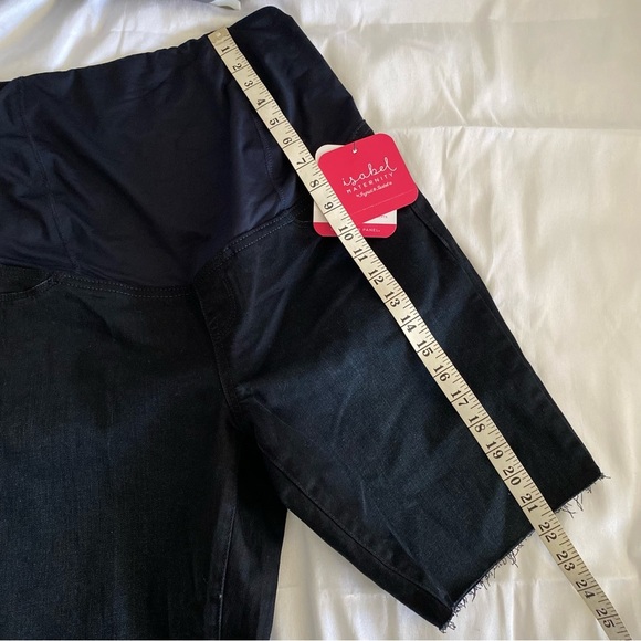 Isabel Maternity Crossover Panel bermuda Shorts - Picture 6 of 13